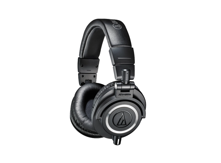 Audio-Technica ATH-M50x Hodetelefon med 3 avtagbare kabler 